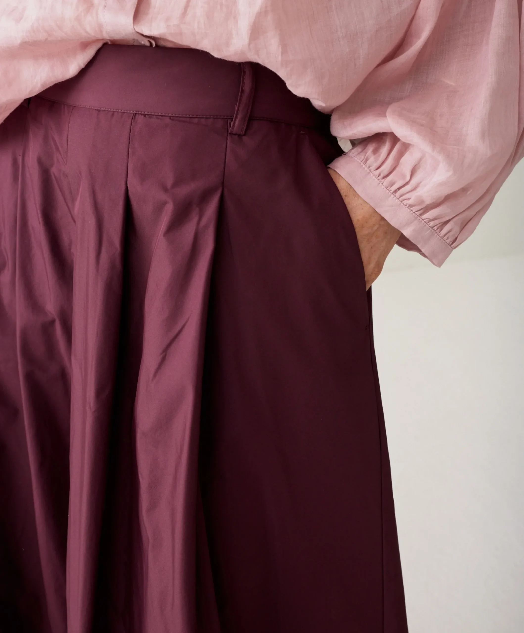 Dames rok bordeaux