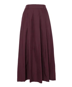 Dames rok bordeaux