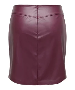 Dames rok bordeaux