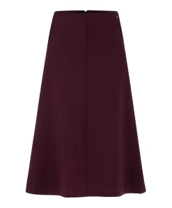 Dames rok bordeaux