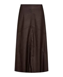 Dames rok bruin