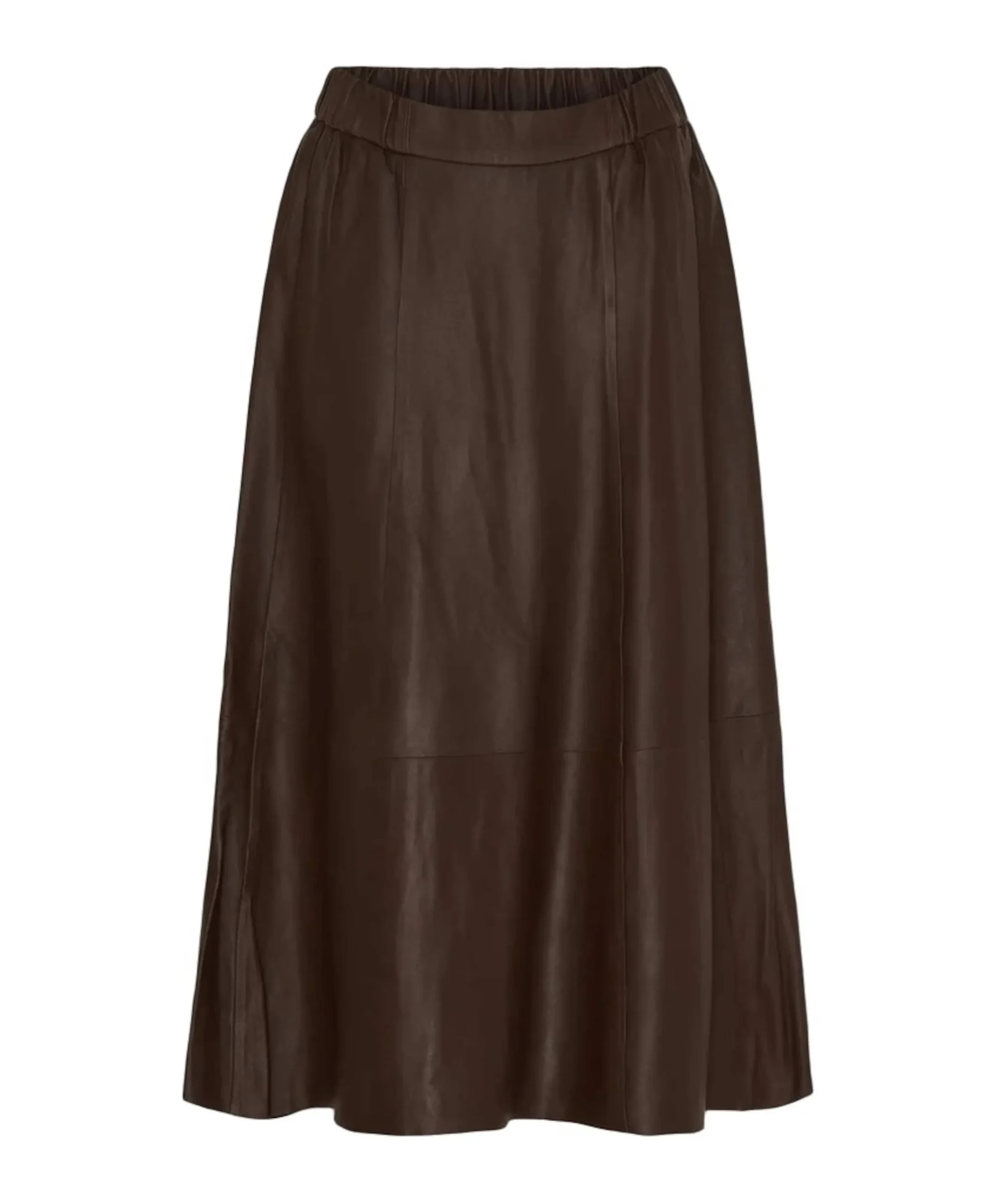 Dames rok bruin