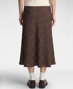 Dames rok bruin