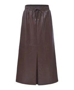 Dames rok bruin