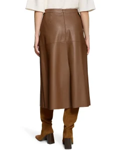 Dames rok bruin