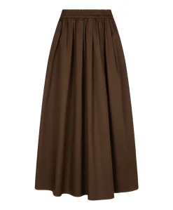 Dames rok bruin