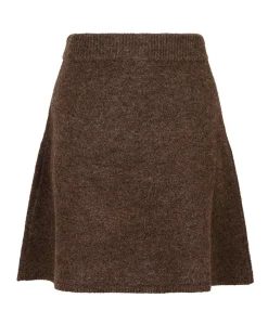 Dames rok bruin