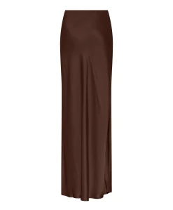 Dames rok bruin