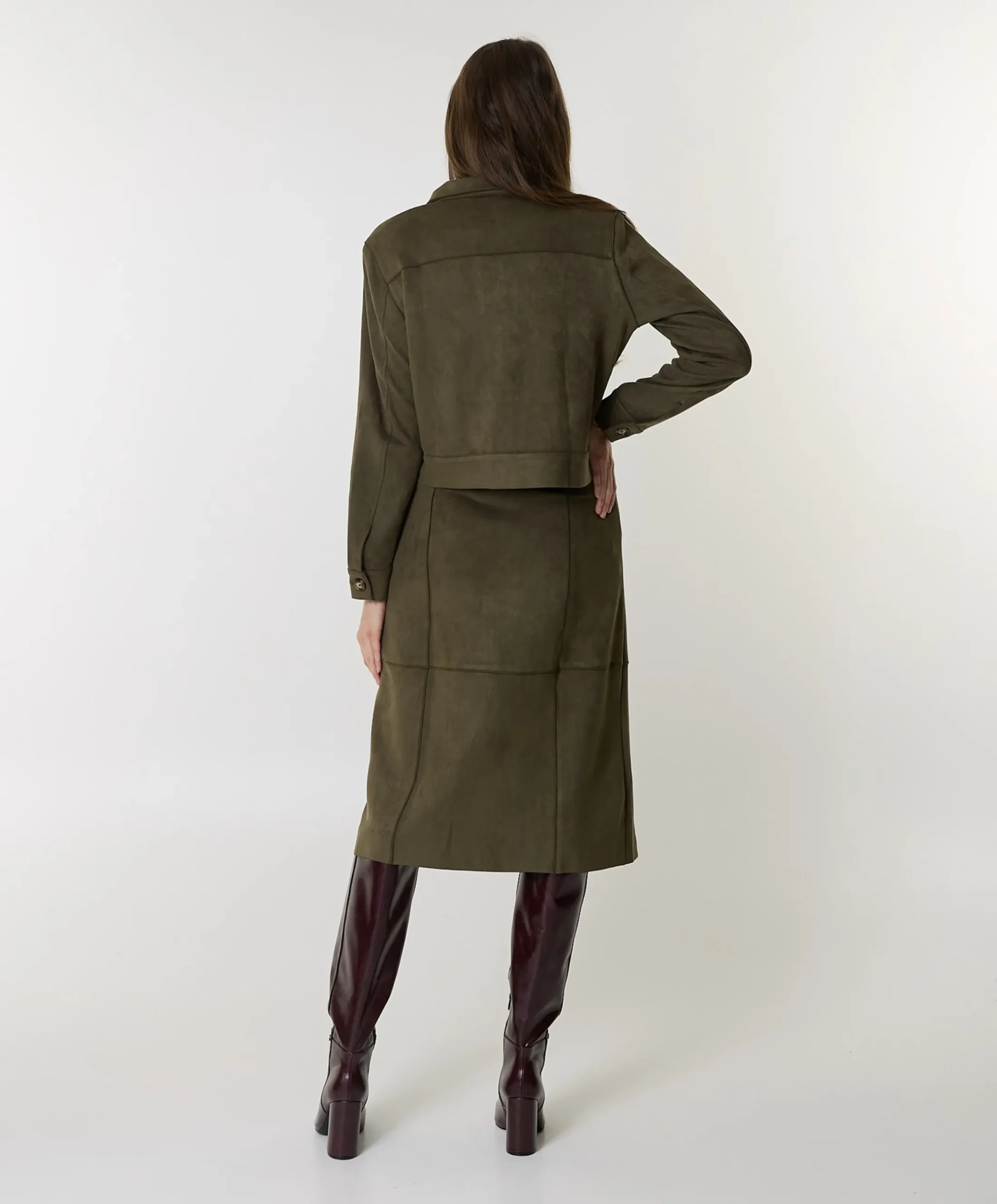 Dames rok groen