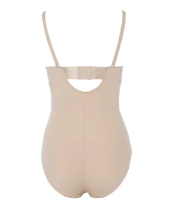 Dames shapewear body beige