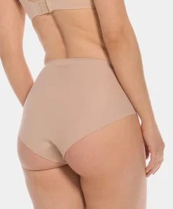 Dames shapewear slip beige