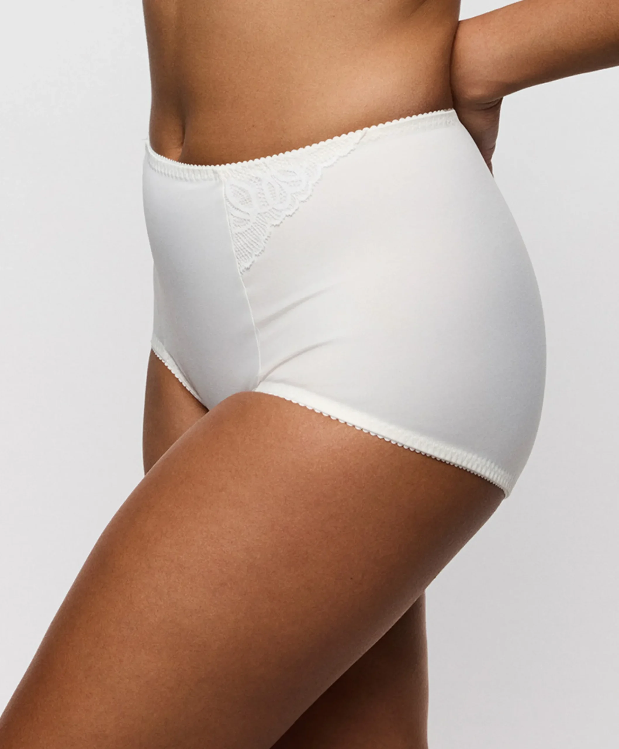 Dames shapewear slip ecru