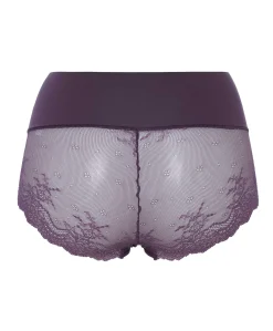 Dames shapewear slip paars