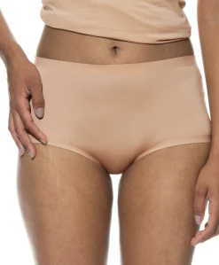 Dames shorts beige