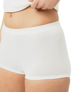 Dames shorts ecru