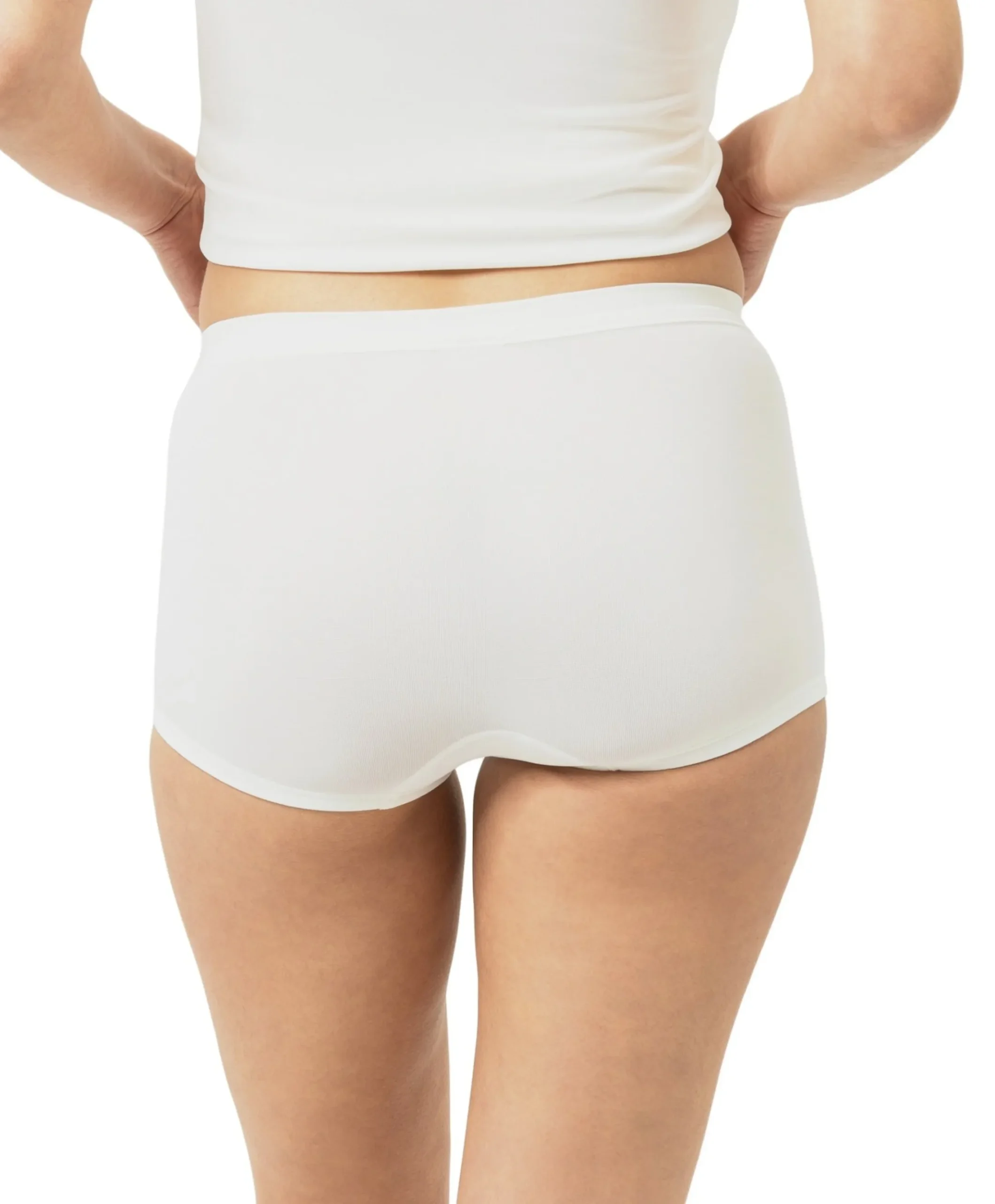 Dames shorts ecru