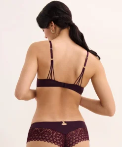 Dames shorts paars