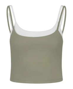 Dames singlet groen