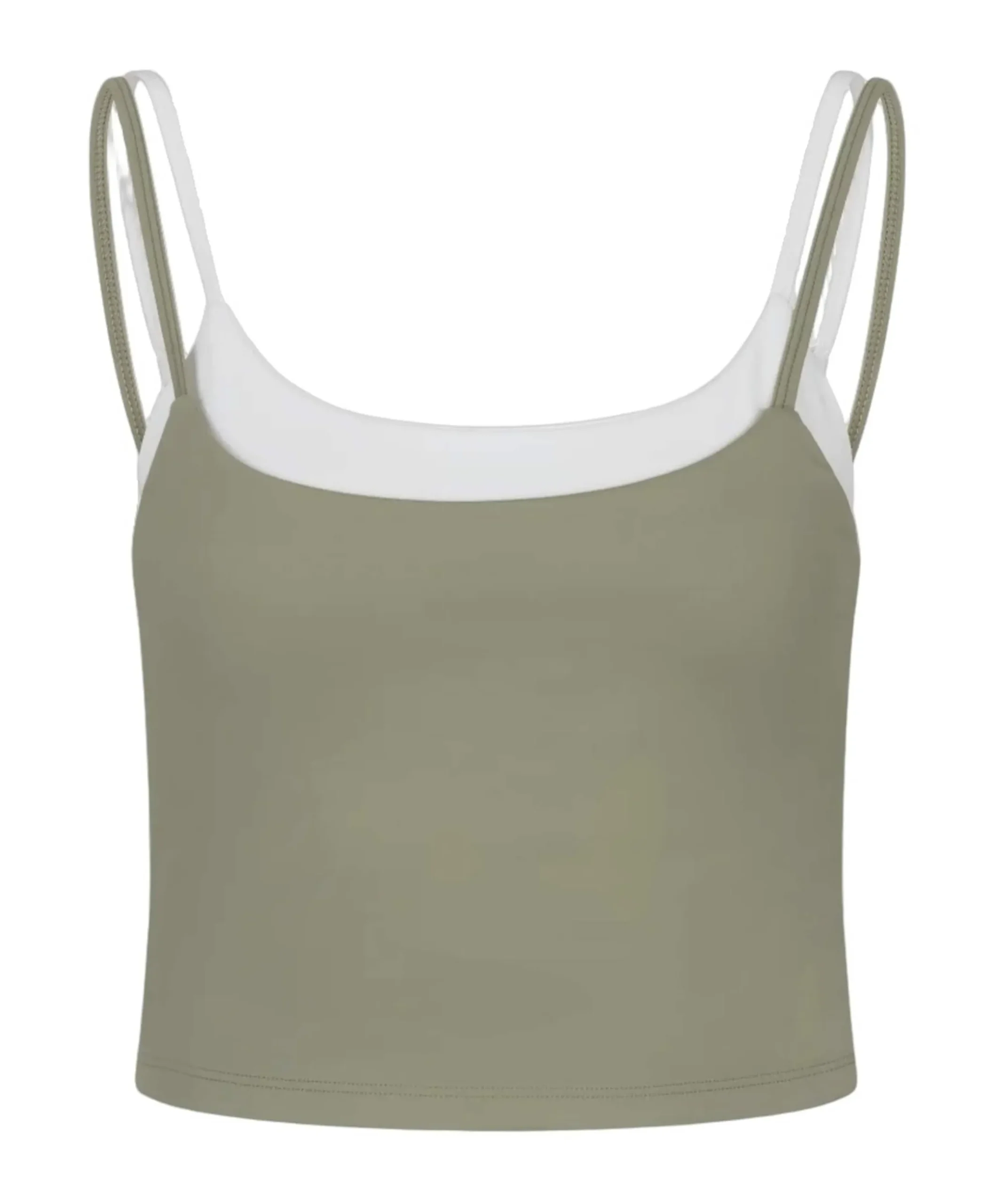 Dames singlet groen