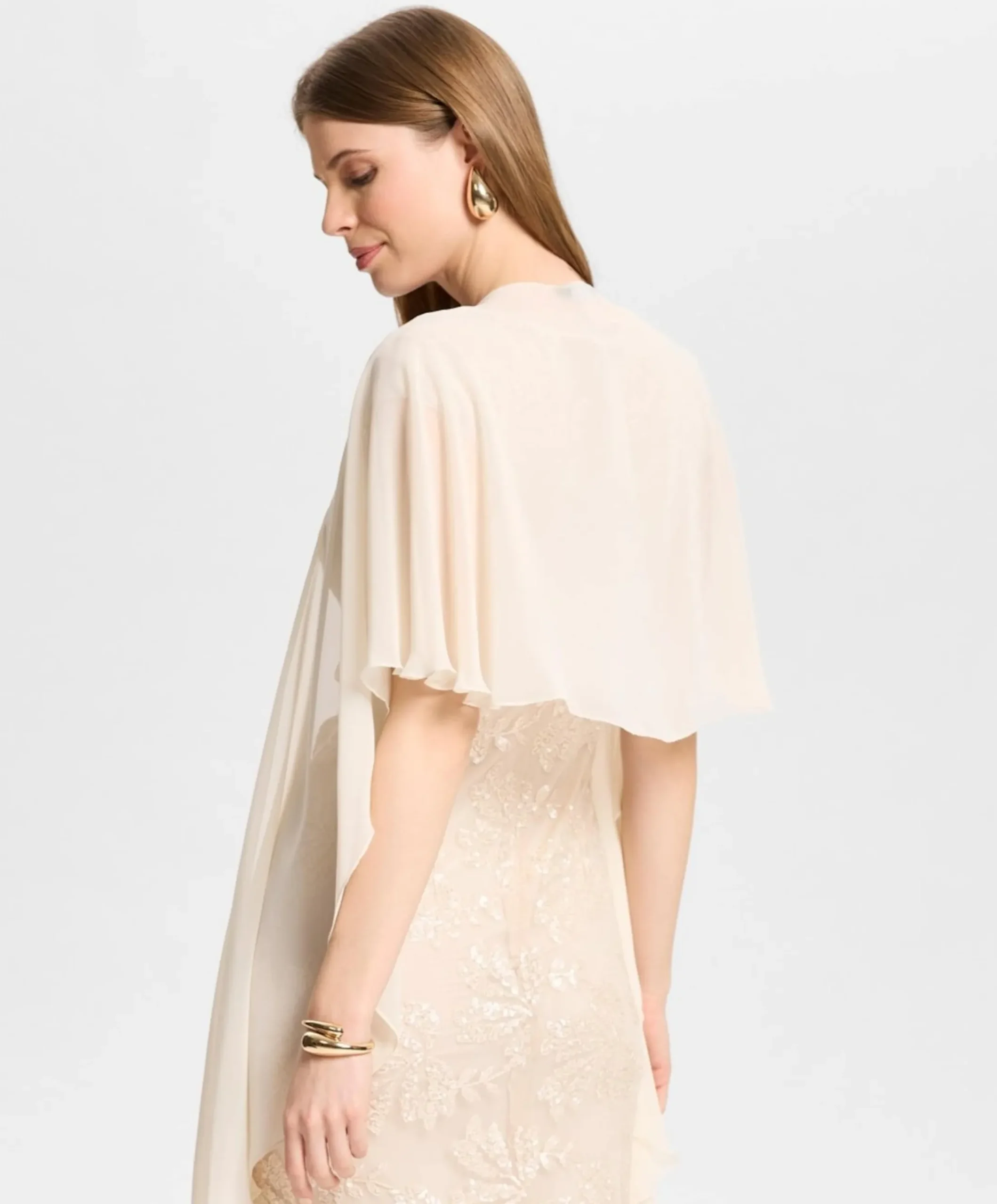 Dames sjaal beige