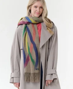 Dames sjaal beige