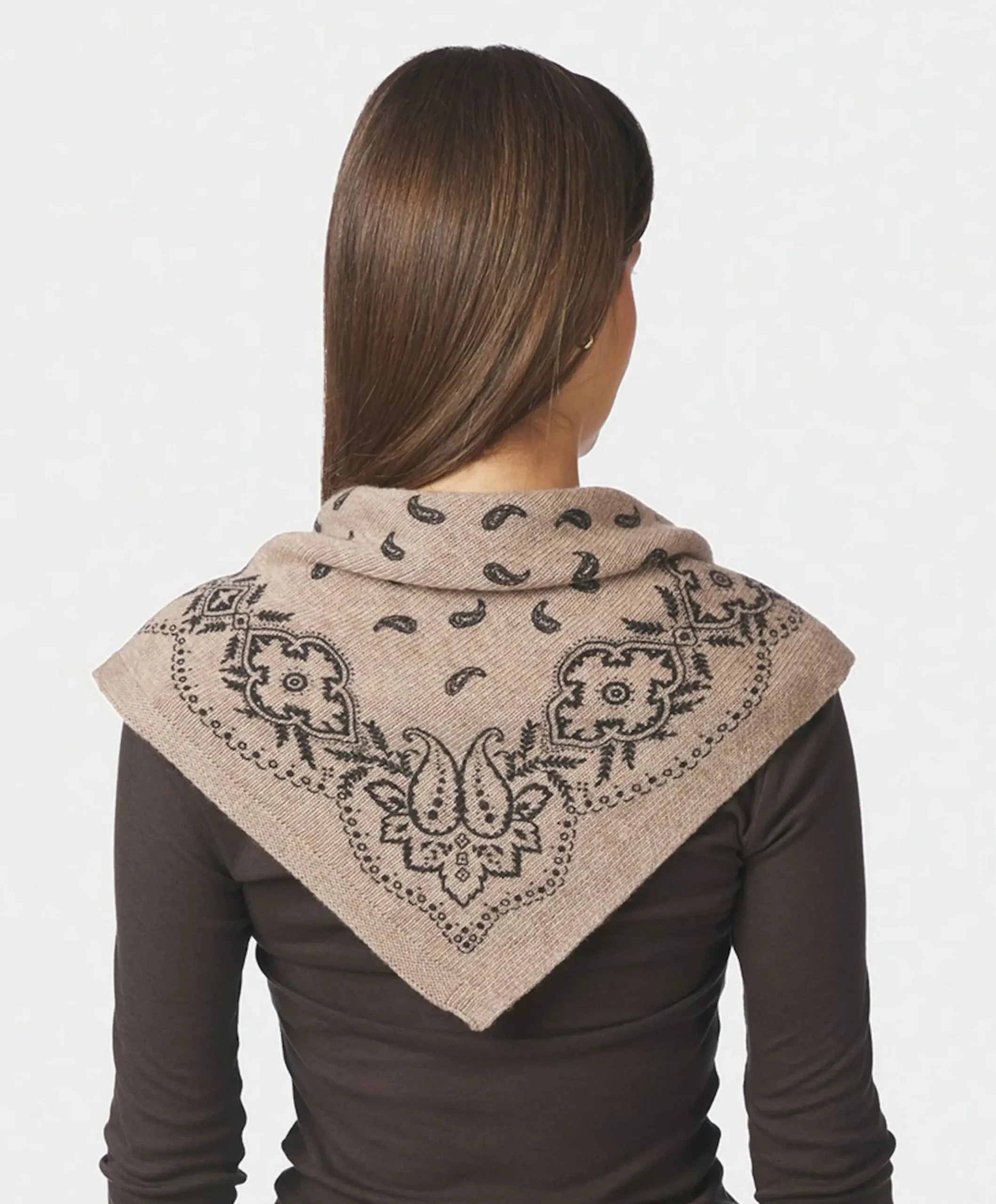 Dames sjaal beige