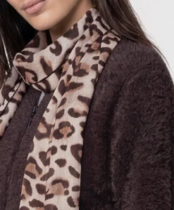 Dames sjaal beige