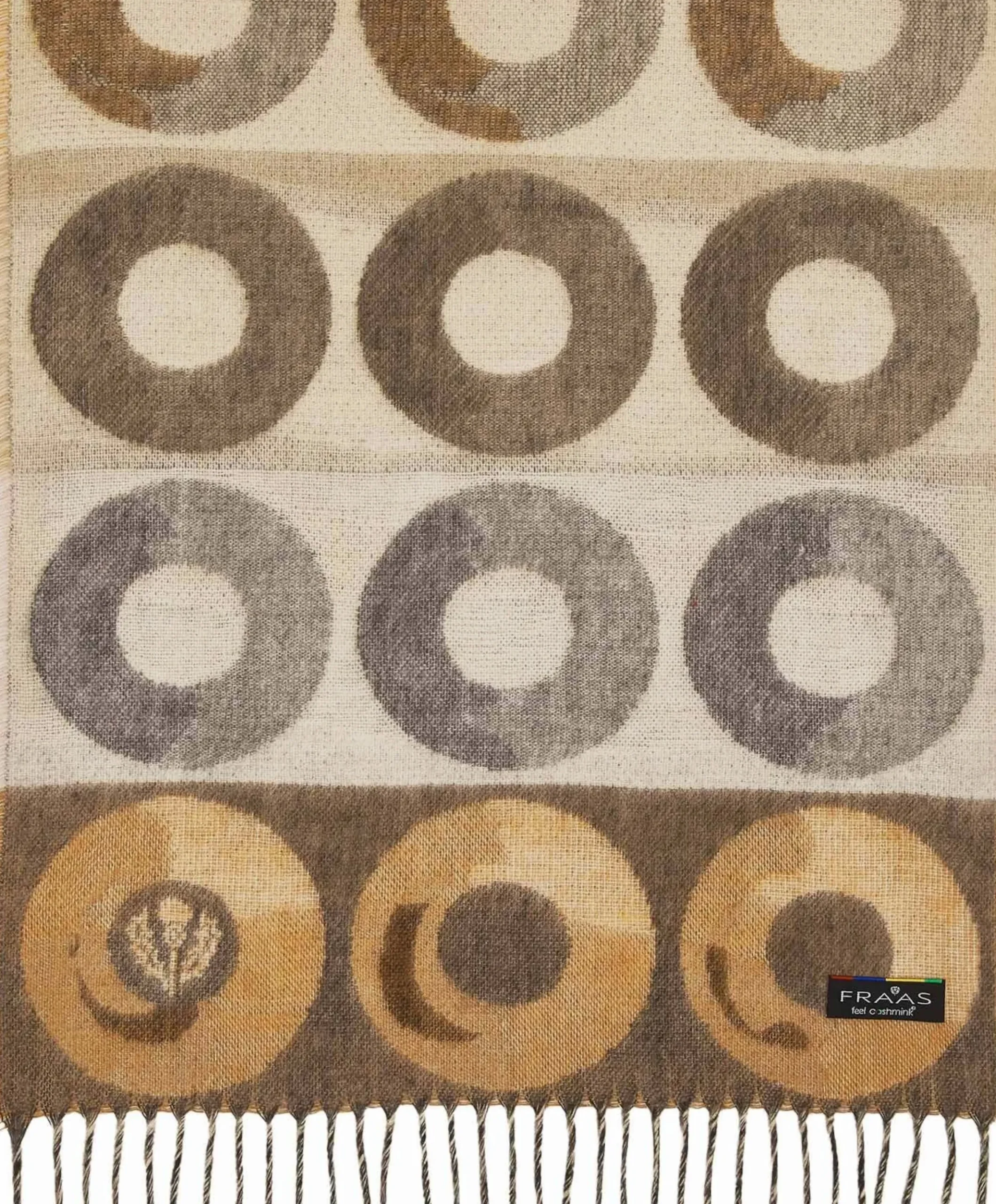 Dames sjaal beige