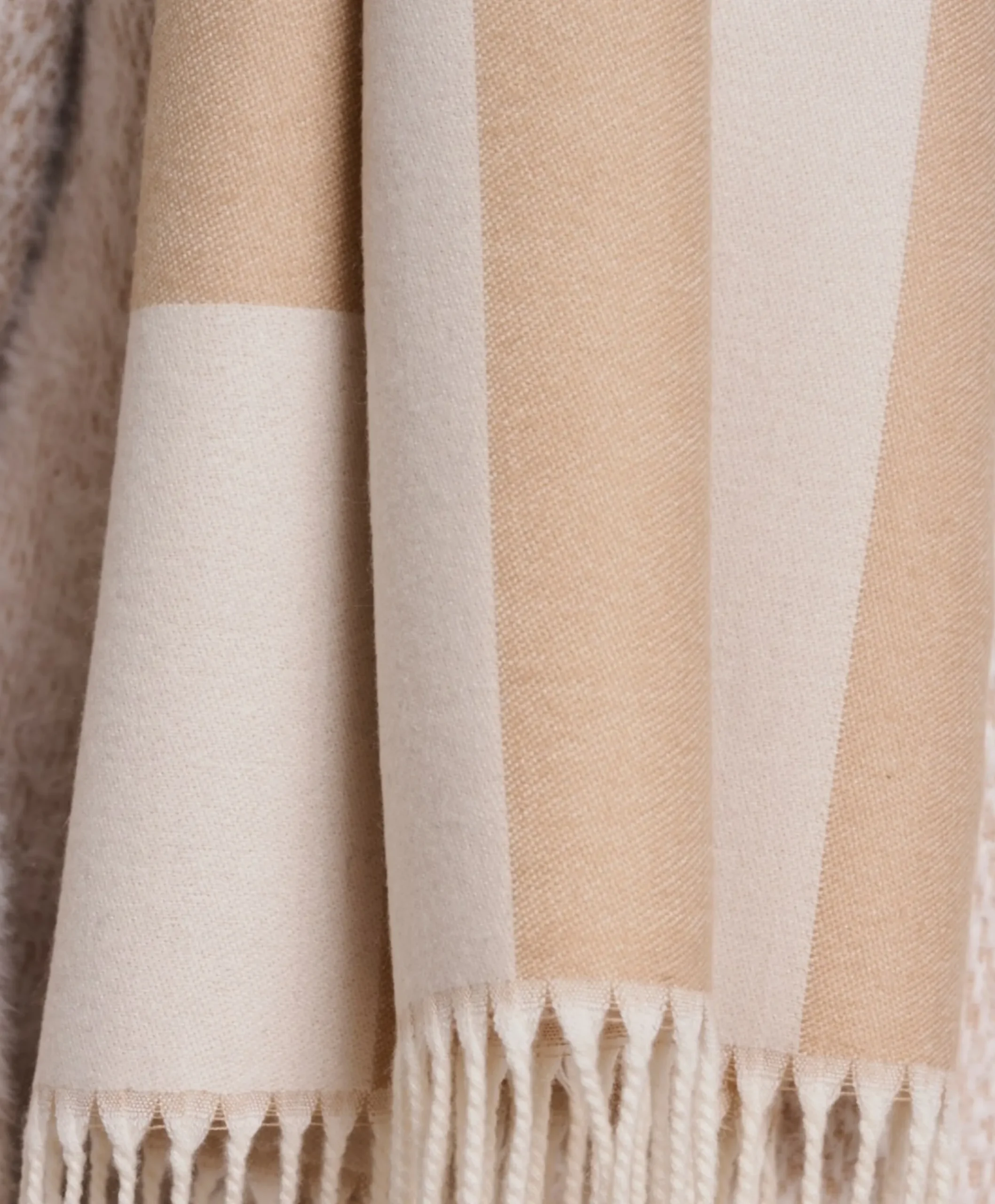 Dames sjaal beige