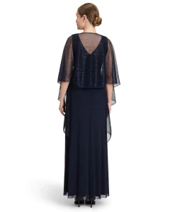 Dames sjaal blauw