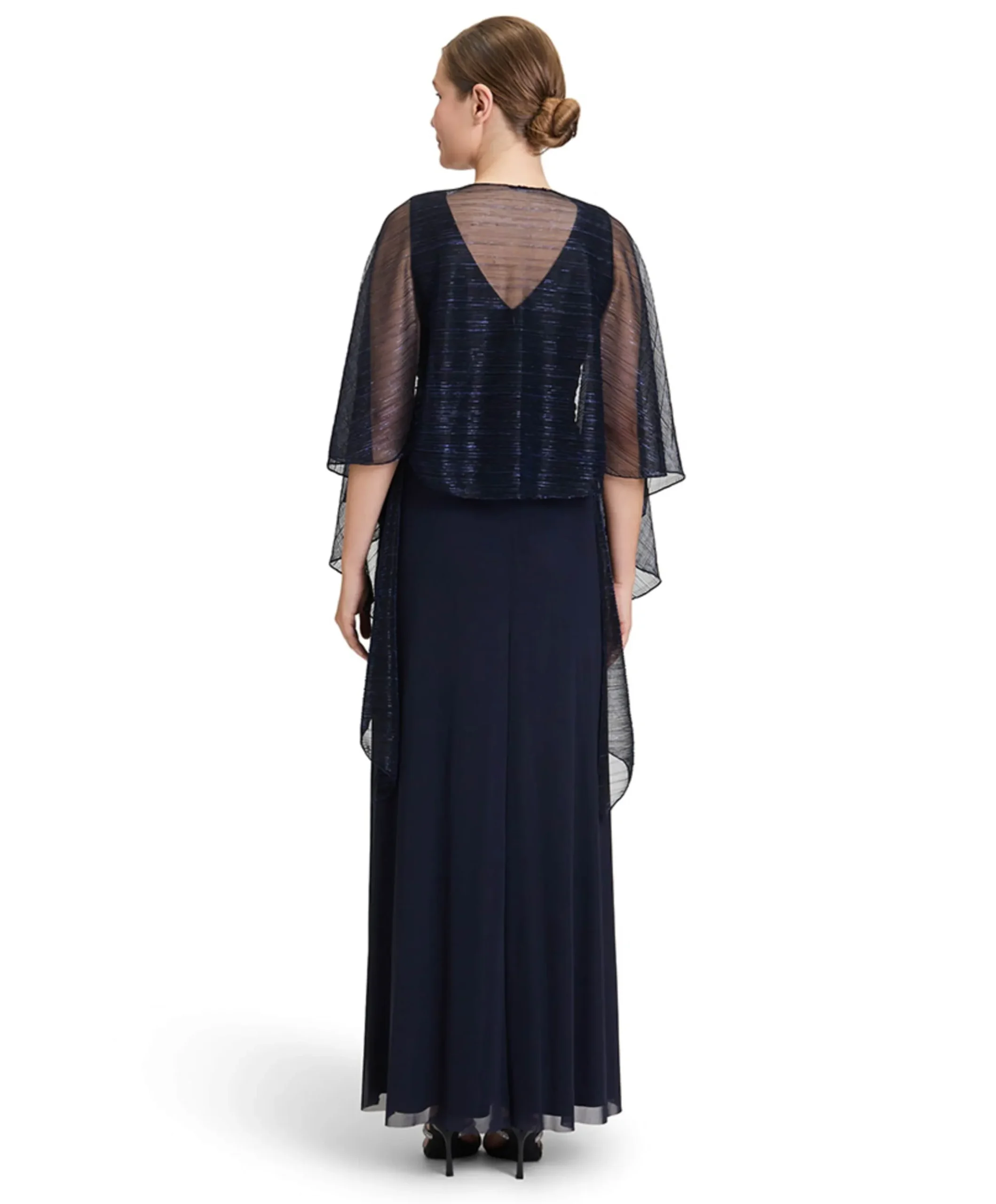 Dames sjaal blauw