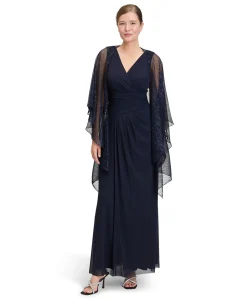 Dames sjaal blauw