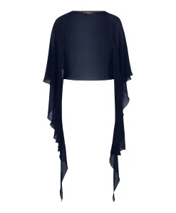 Dames sjaal blauw