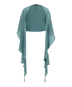 Dames sjaal blauw