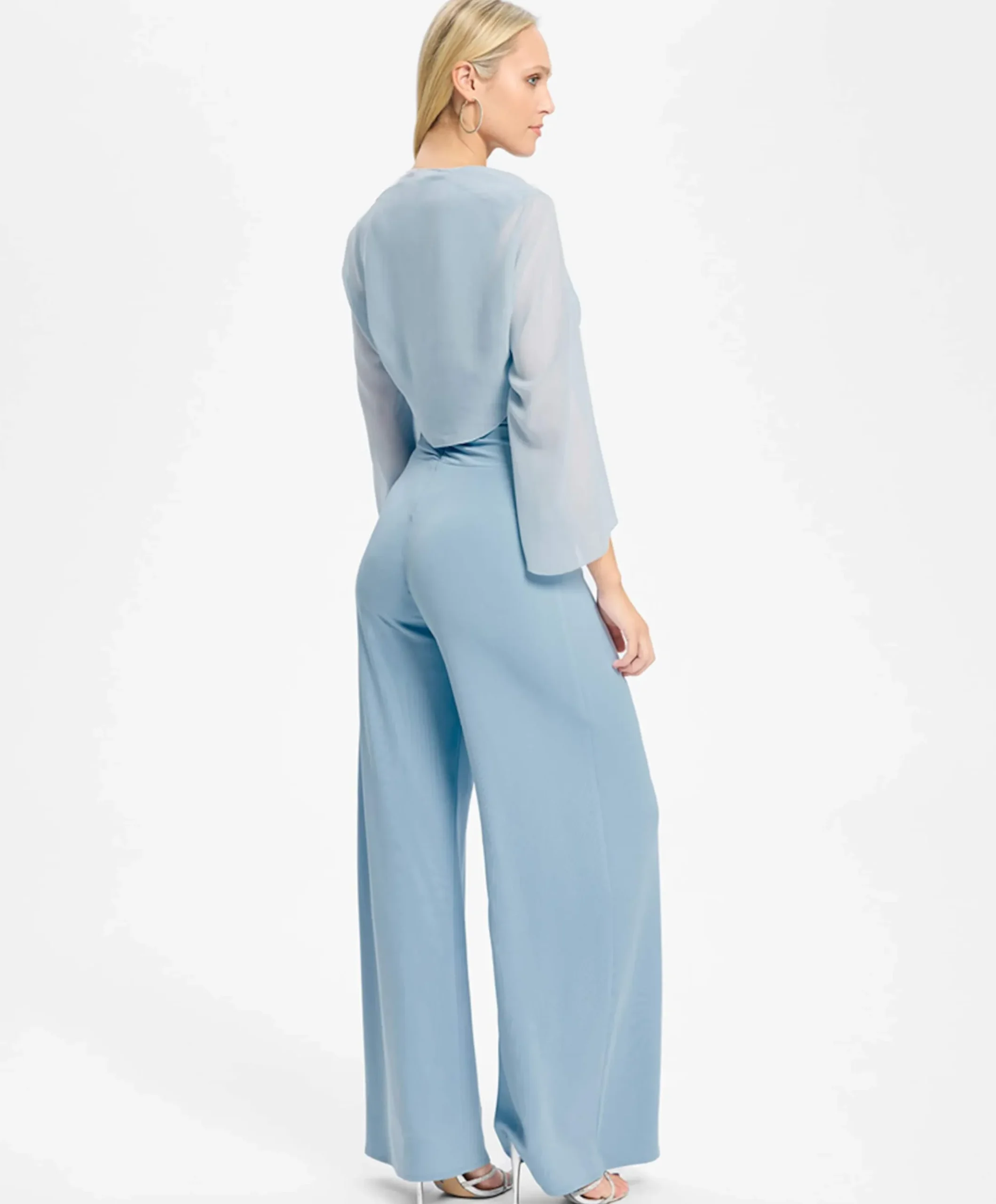 Dames sjaal blauw