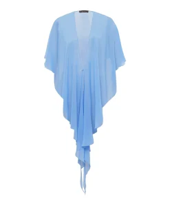 Dames sjaal blauw