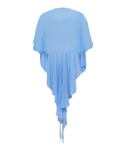 Dames sjaal blauw