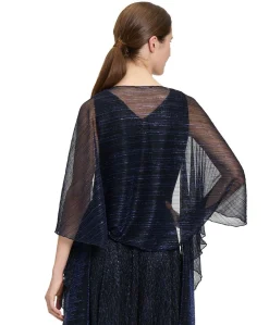 Dames sjaal blauw