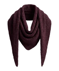 Dames sjaal bordeaux