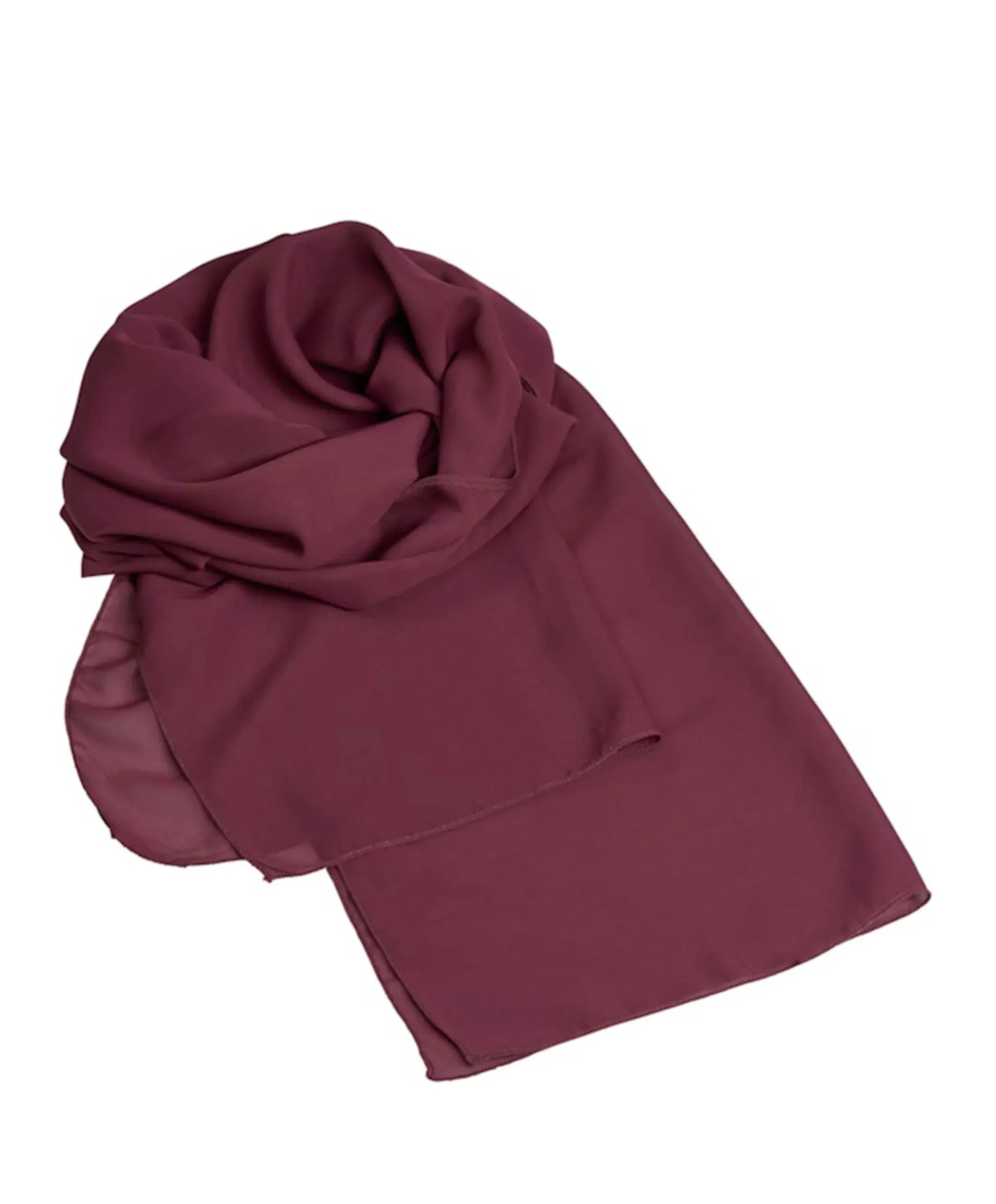 Dames sjaal bordeaux