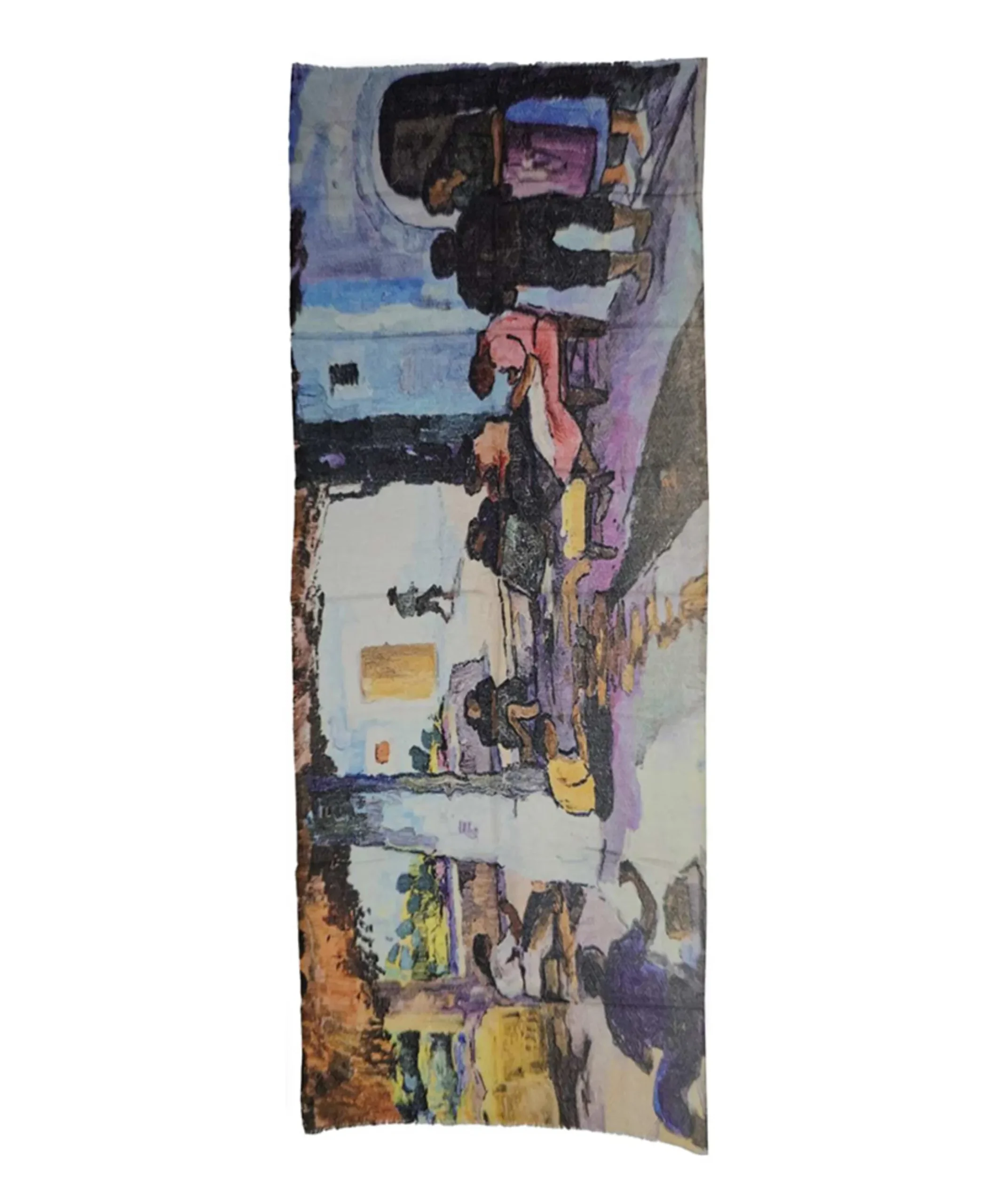 Dames sjaal multicolor