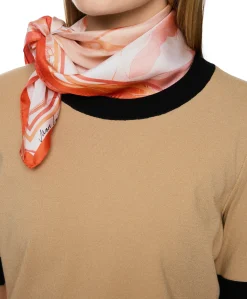 Dames sjaal oranje