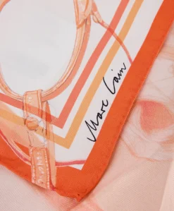 Dames sjaal oranje