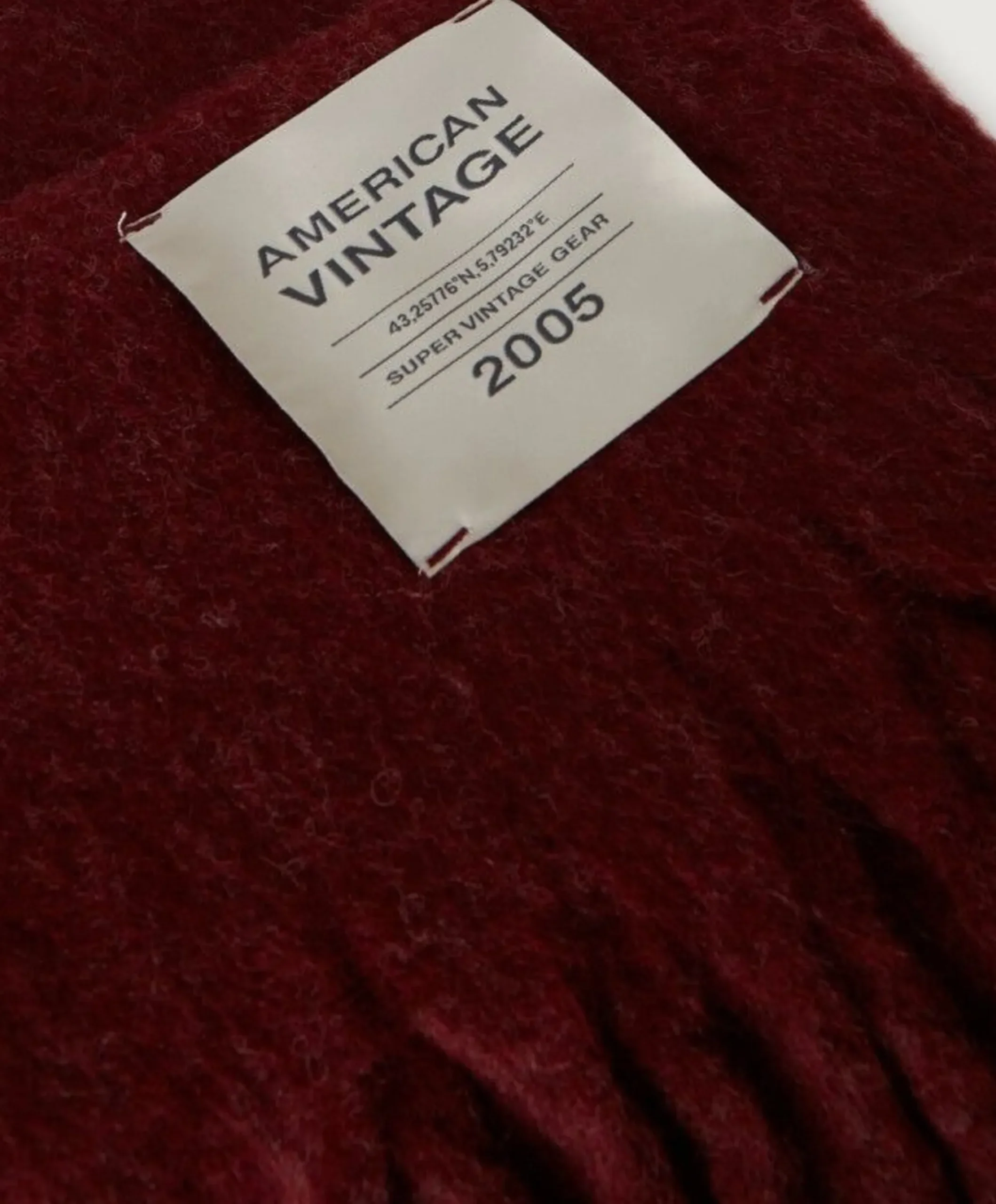 Dames sjaal rood