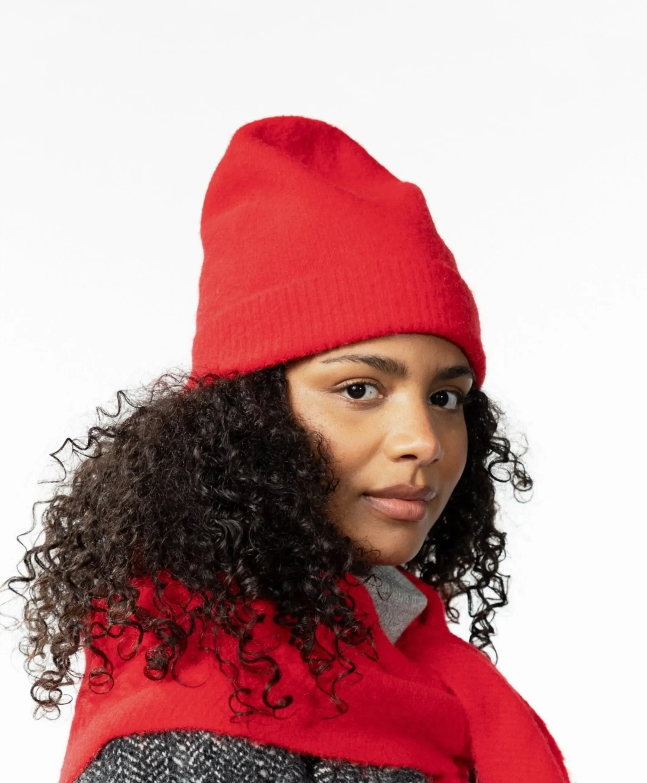 Dames sjaal rood