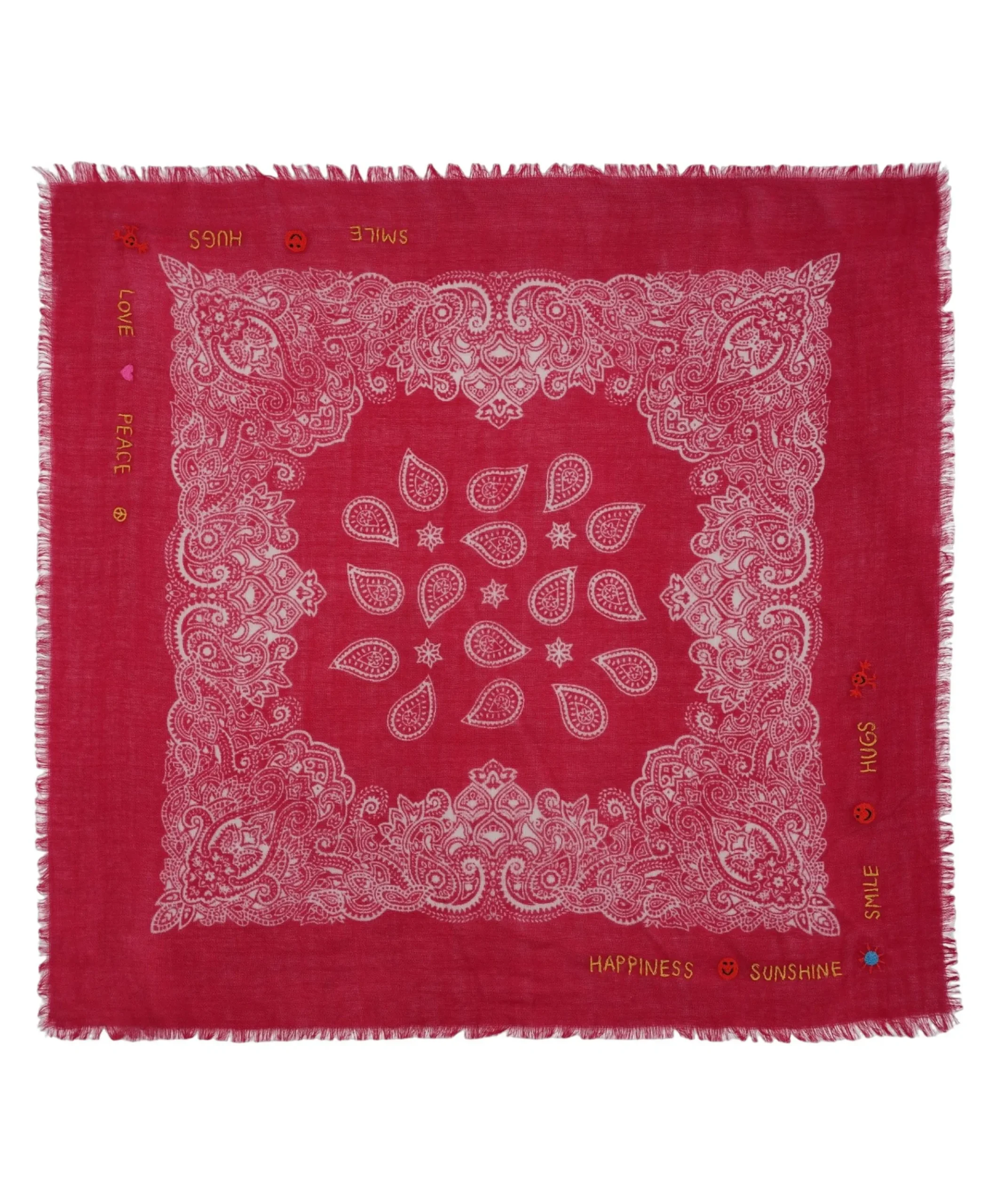 Dames sjaal rood