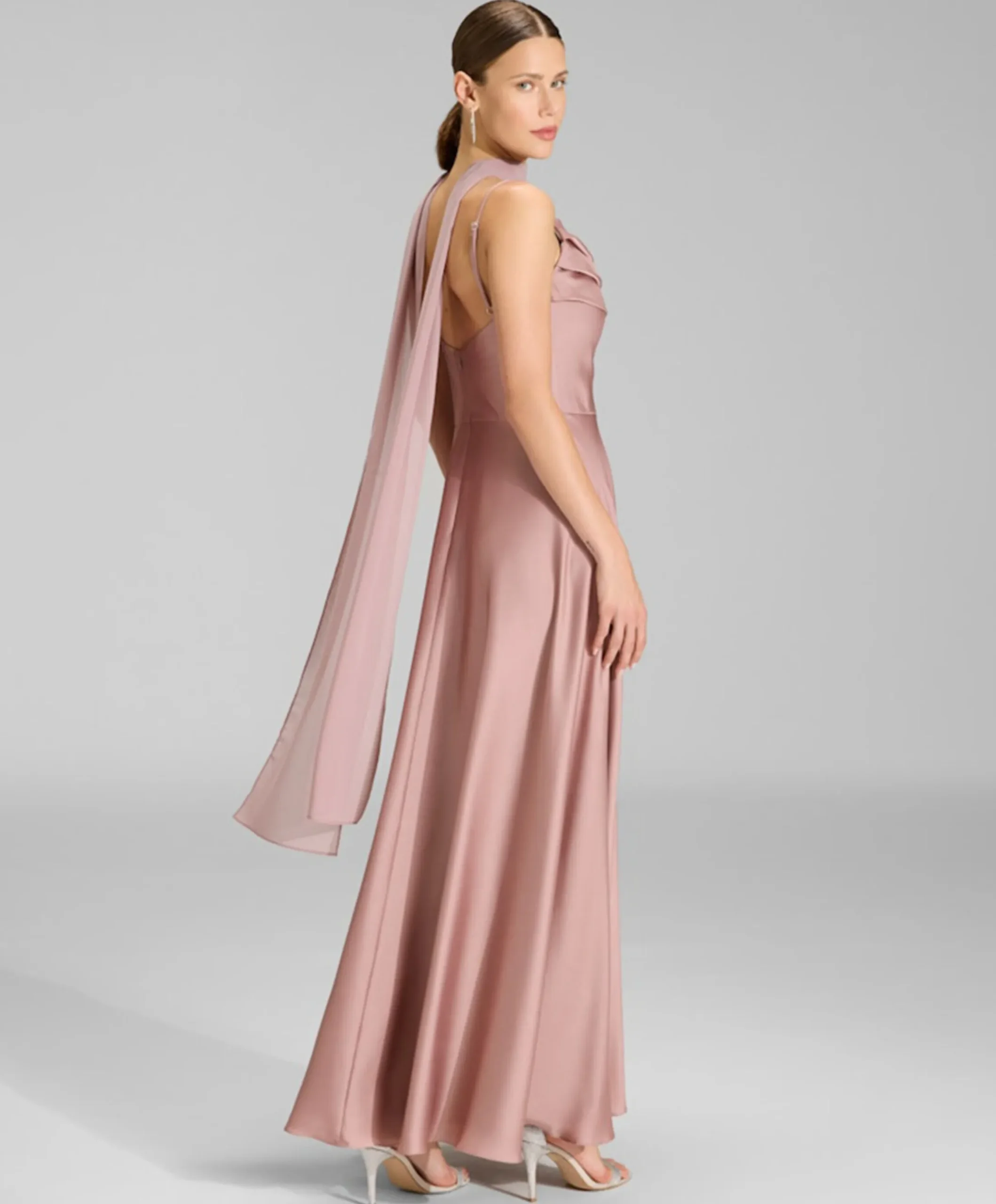 Dames sjaal roze