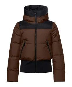 Dames ski-jas groen
