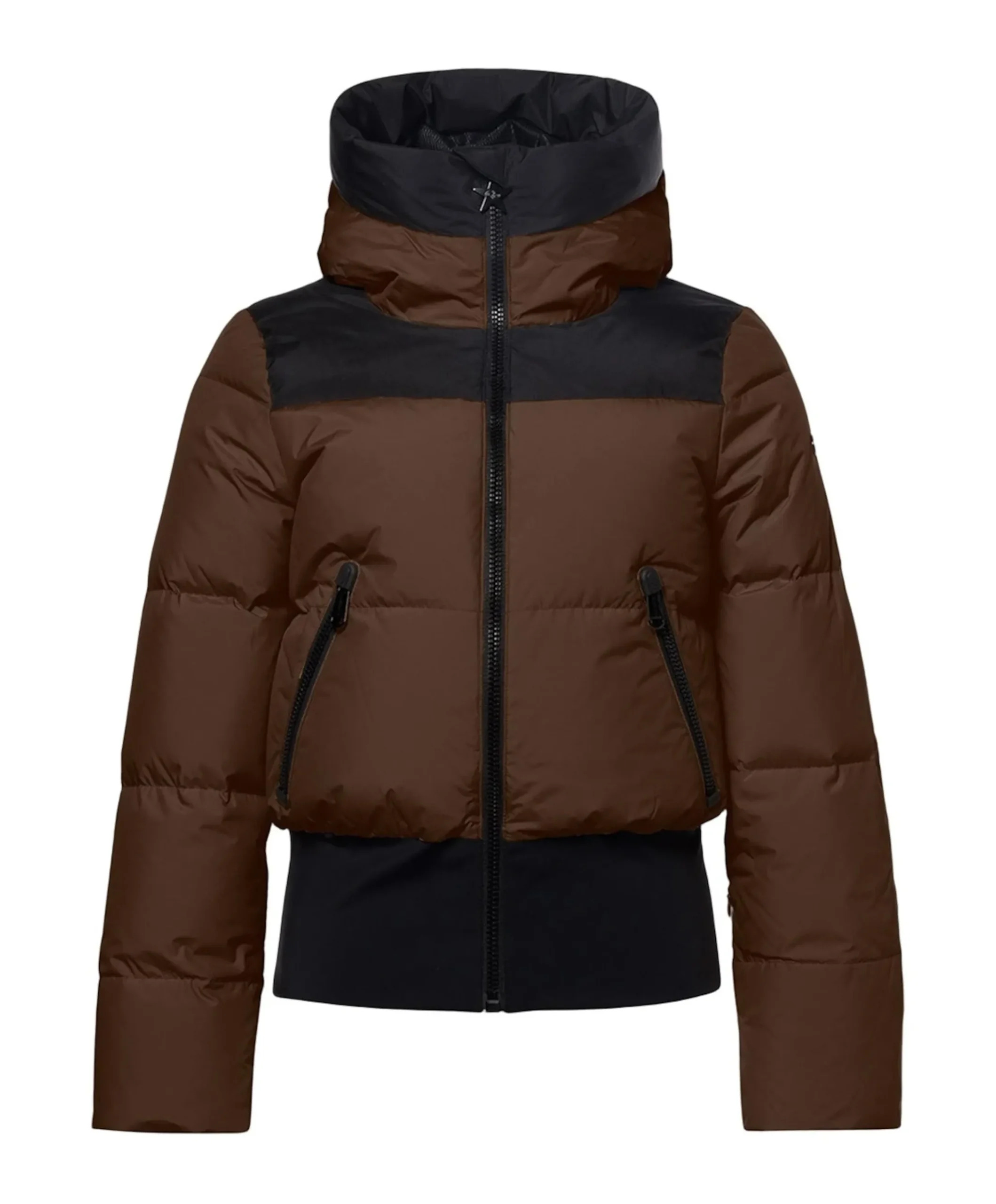 Dames ski-jas groen