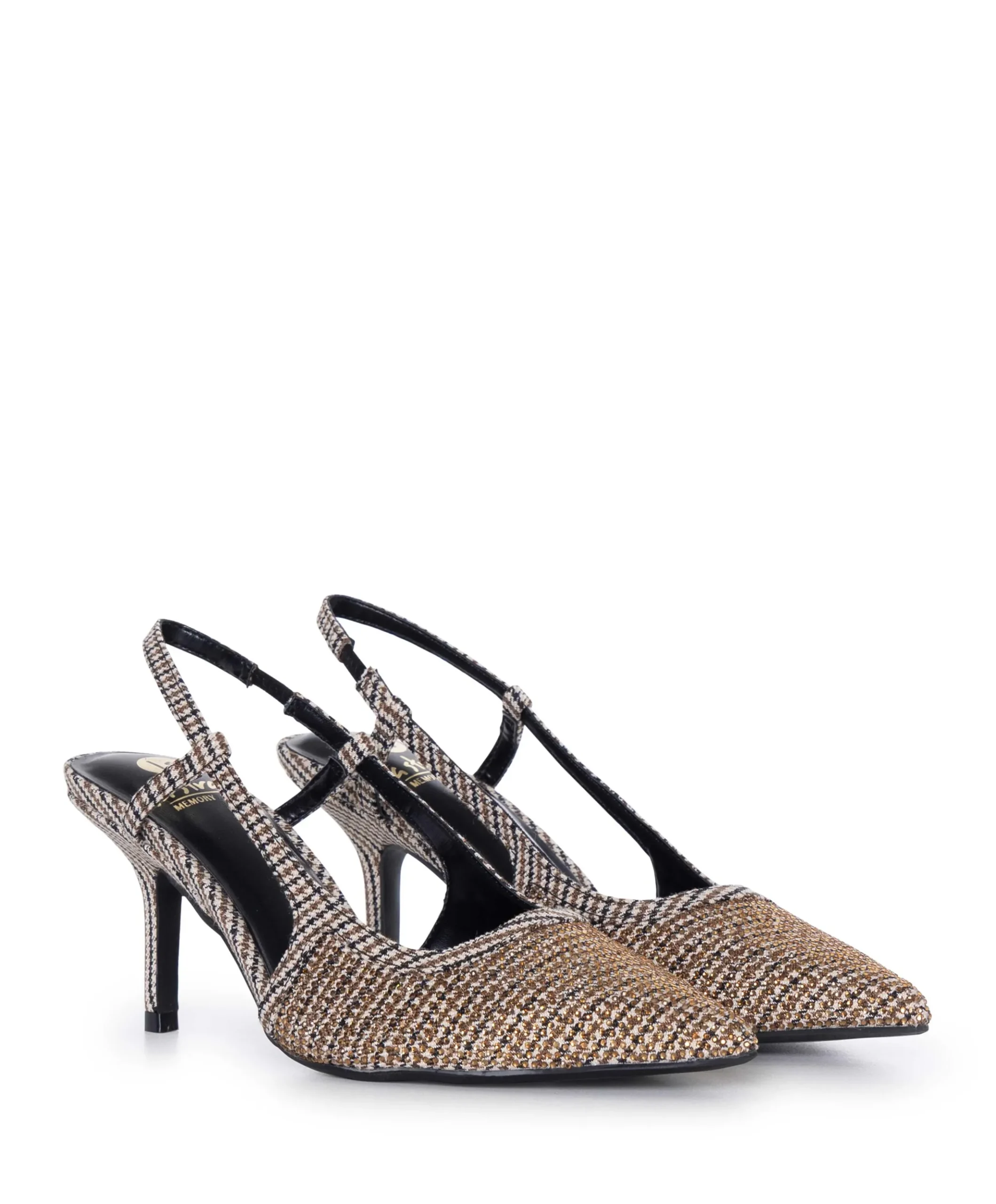 dames slingbacks beige